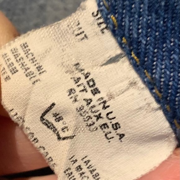 Distressed "Male" Denim Vest - Picture 5 of 10